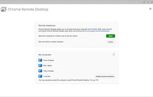 Chrome Remote Desktop screenshot 1