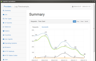 Logstatic screenshot 1