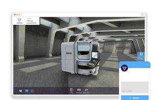 - Lead Generation Form. Allows your prospective customers to share their contact info with you during the presentation.
- Analytics & Statistics. Connect with Google Analytics to track your visitors’ progress inside the demo.
- Live Chat for Immediate Contact. Company representatives can directly communicate with customer during demo.