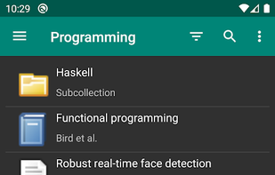 Zoo for Zotero screenshot 1