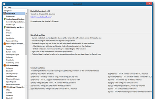 AWS ElasticWolf Client Console screenshot 1