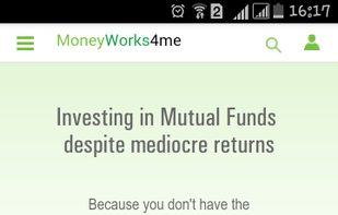 MoneyWorks4ME screenshot 1