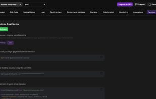 Genezio screenshot 1