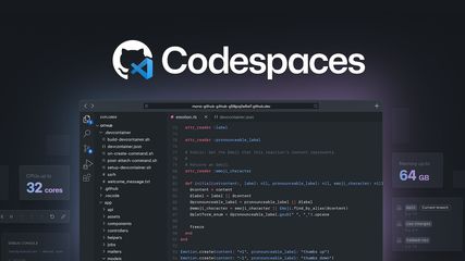 Github Codespaces screenshot 1