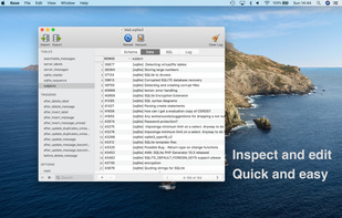 Inspect and edit. Quick and easy.