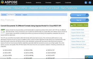 Aspose.Words for Cloud screenshot 1