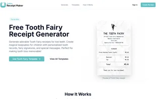 Online Receipt Maker screenshot 1