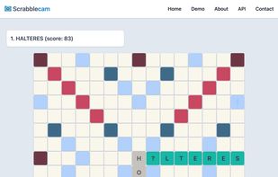 Recognized state with move suggestions