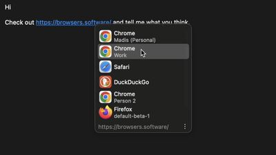 Browsers screenshot 1