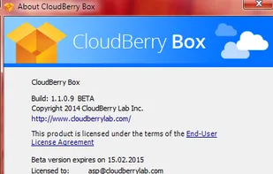 CloudBerry Box screenshot 1