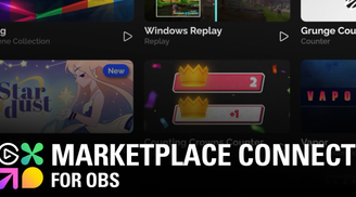 Marketplace Connect for OBS: add and share OBS setup in only a few clicks image