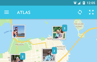 Journey Android diary with map