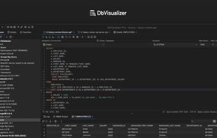 DbVisualizer UI