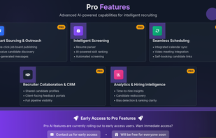 Our Pro features that will be rolling out for free