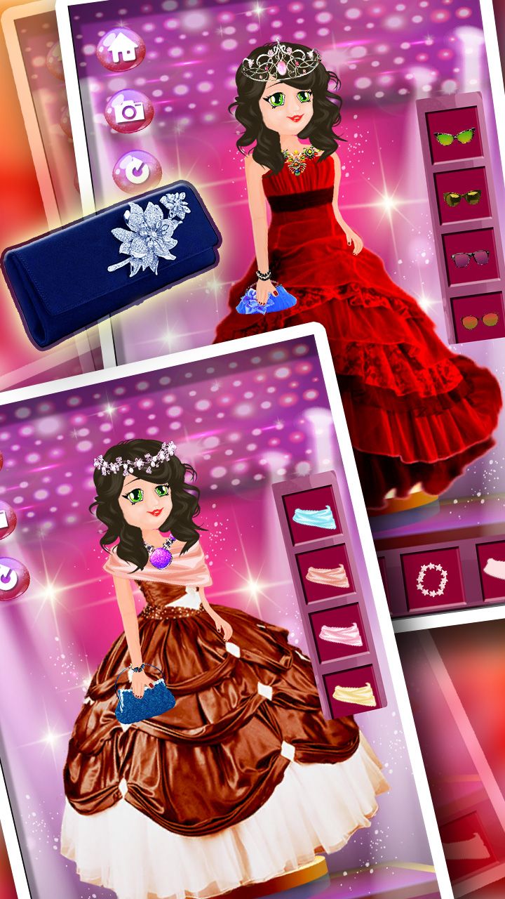 PRINCESS FASHION DRESS UP jogo online no