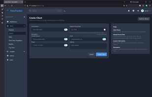 TimeTracker (Drytrix) screenshot 3