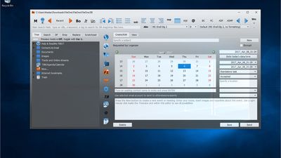 Built-in organizer