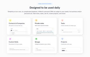 Main features