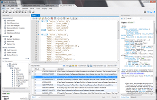 MySQL Workbench screenshot 2