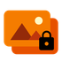 Secure photo viewer icon
