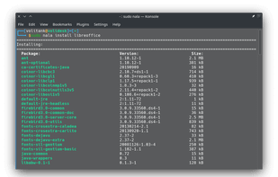 USING NALA to install something