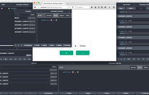 Redux DevTools screenshot 1