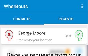 WherBouts screenshot 2