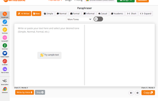 Writetone screenshot 1