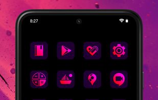 CyberGLAM - Icon Pack screenshot 1