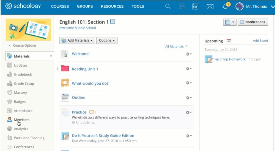 Schoology app reviews features pricing download alternativeto