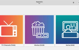 Hypnotix screenshot 1
