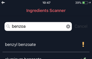 Ingredients Scanner screenshot 2