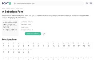 FONT Repo screenshot 1