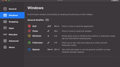Settings — Windows