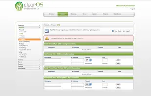 ClearOS screenshot 1