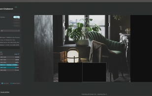 Cinebench screenshot 1