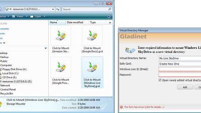 Gladinet screenshot 1