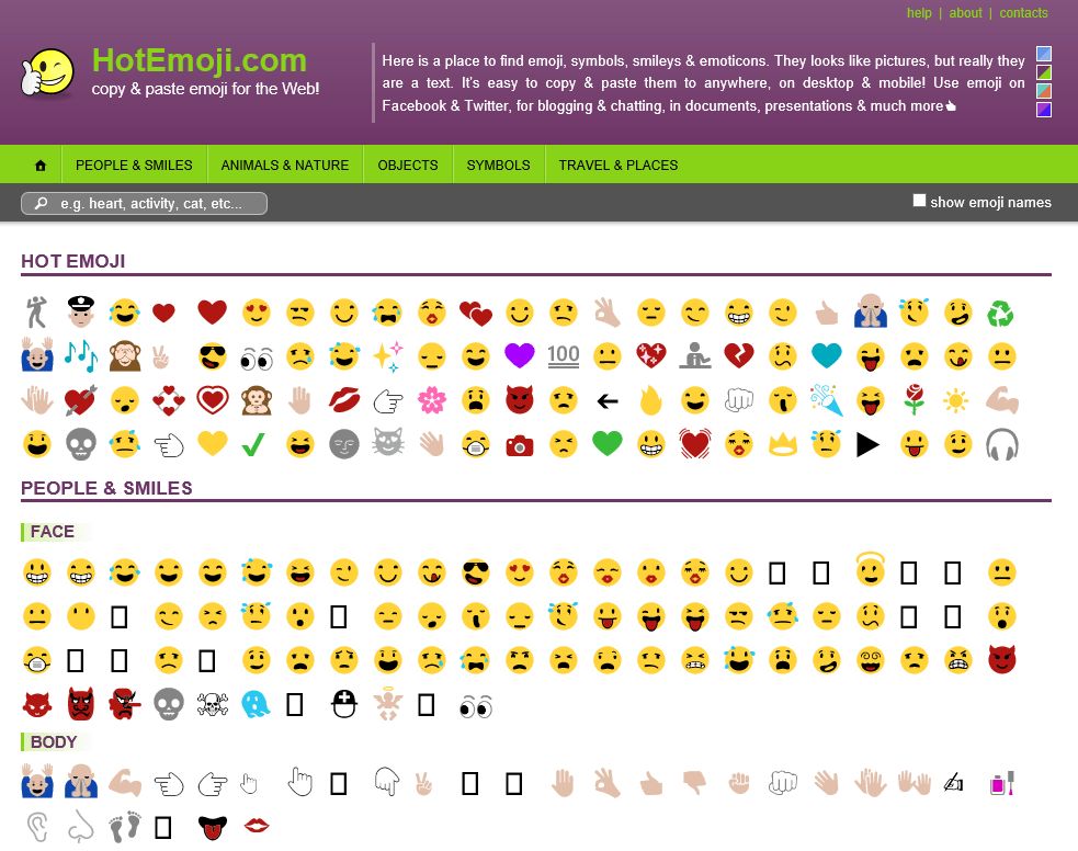 Hot Emoji Alternatives and Similar Sites & Apps | AlternativeTo