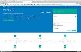 Create a poll for free.