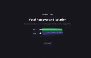 VocalRemover.org screenshot 1