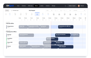 Booking meeting rooms