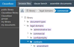 ClauseBase screenshot 1