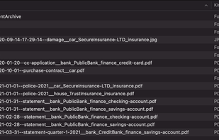 Document Archiver screenshot 2