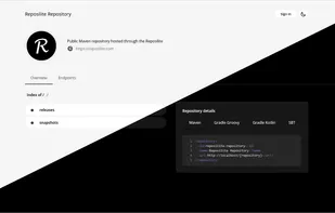 Reposilite screenshot 1