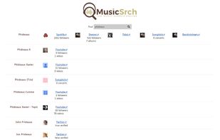 MusicSrch screenshot 1