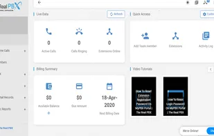 Cloud Telephony Dashboard