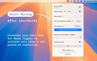 Mouse Jiggler - Stay Active screenshot 3