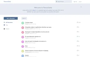 Flarum screenshot 1