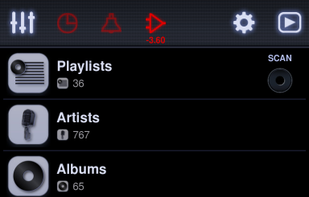 Neutron Music Player screenshot 2