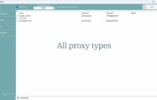 All proxy types